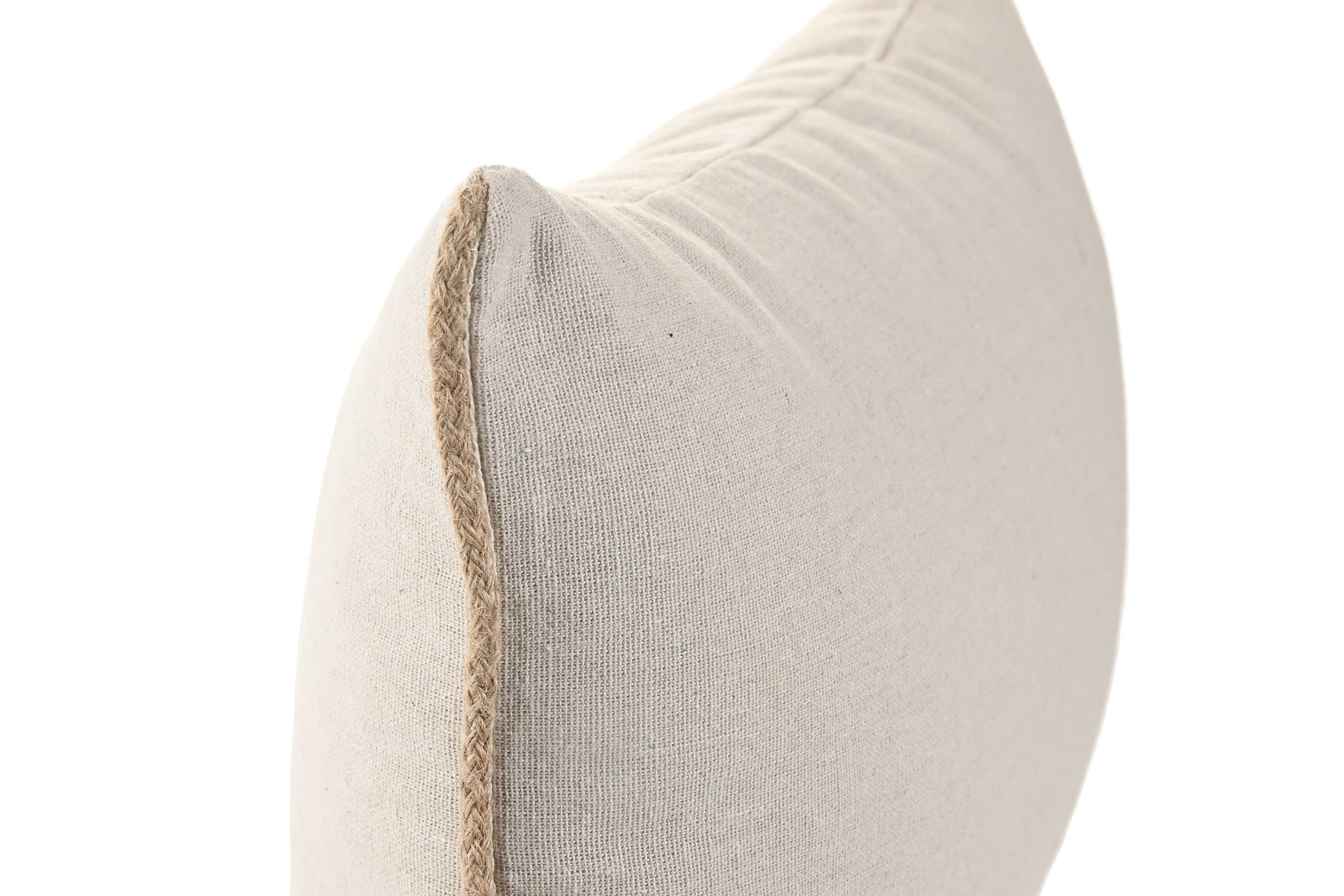 COJIN ALGODON YUTE 30X50 NATURAL 2