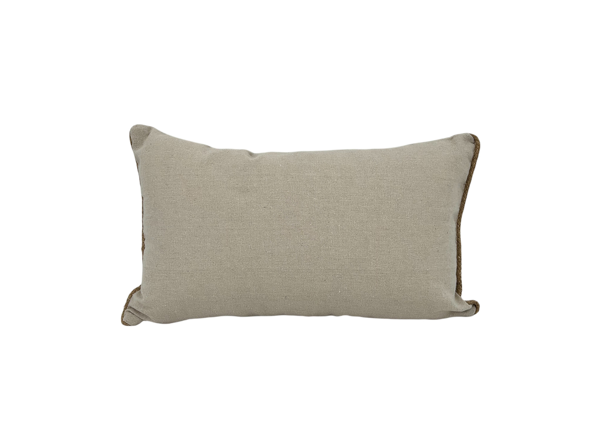 COJIN ALGODON YUTE 30X50 NATURAL 4