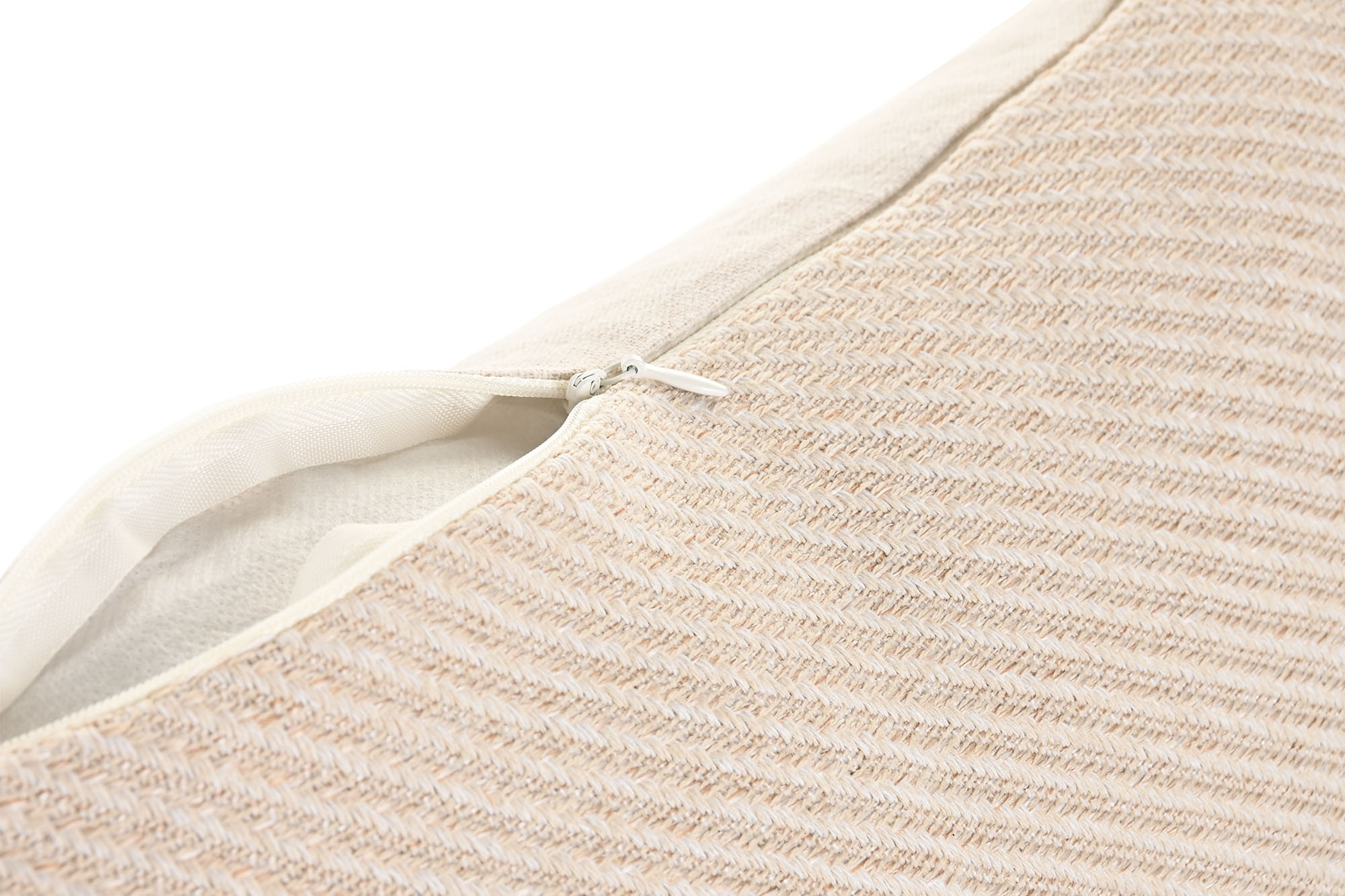 COJIN ALGODON YUTE 45X45 BORLAS NATURAL 4