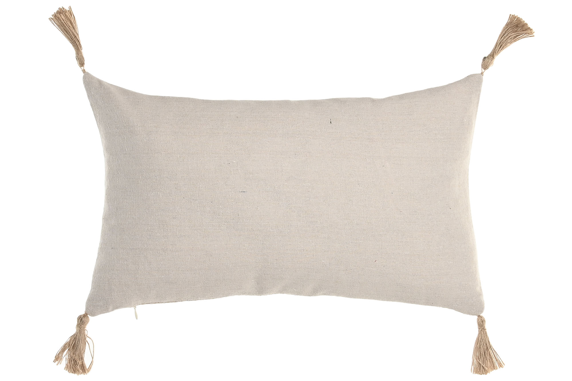 COJIN ALGODON YUTE 30X50 BORLAS NATURAL 3