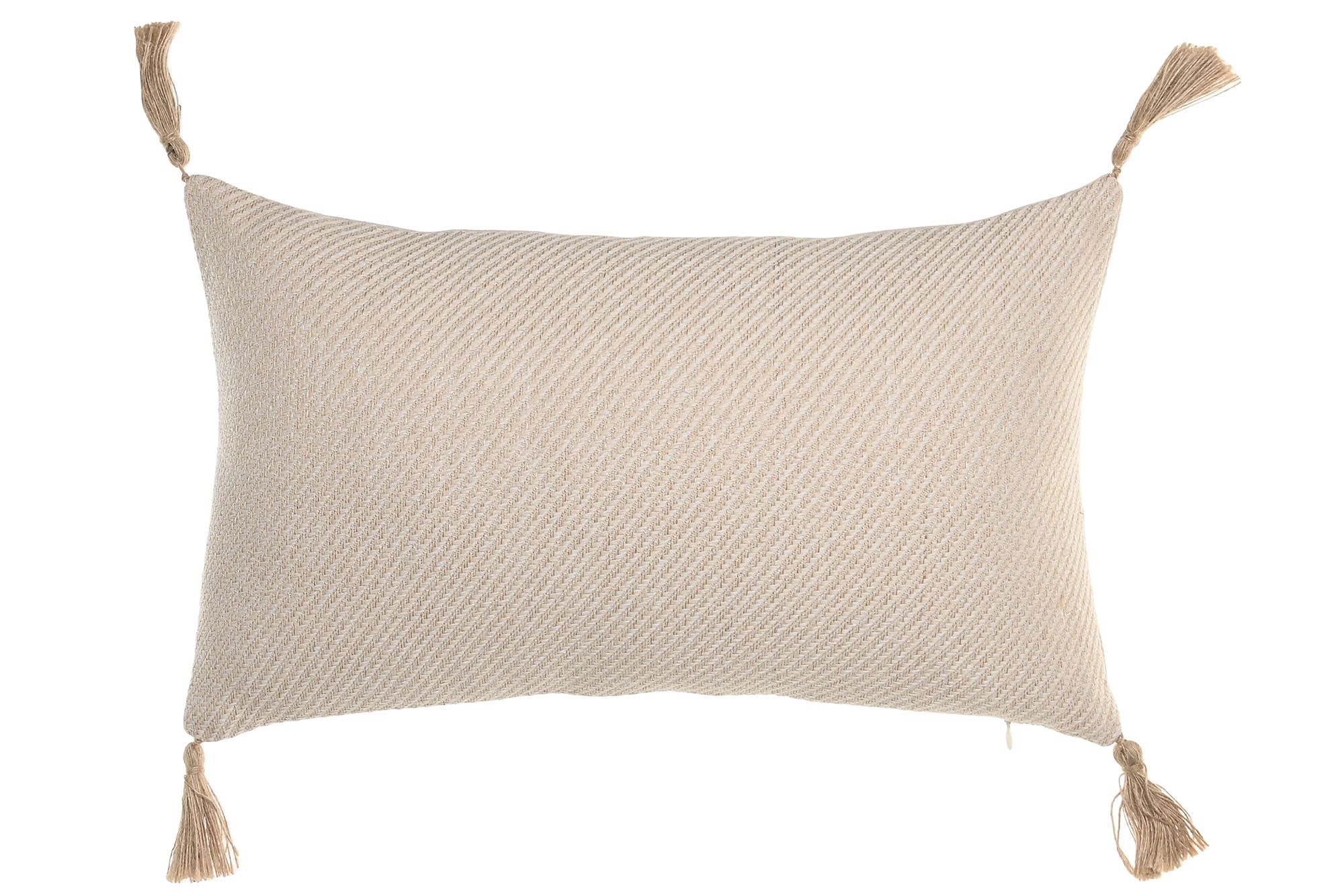 COJIN ALGODON YUTE 30X50 BORLAS NATURAL