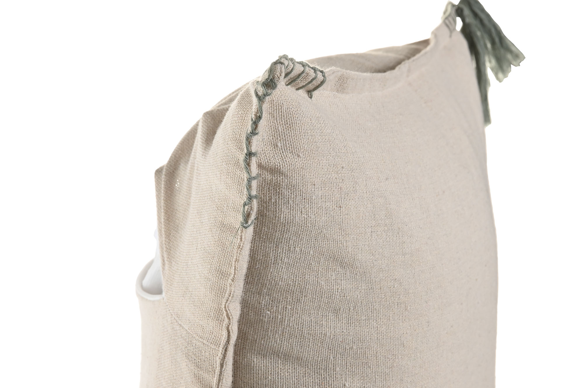 COJIN ALGODON YUTE 45X45 BORLAS NATURAL 2