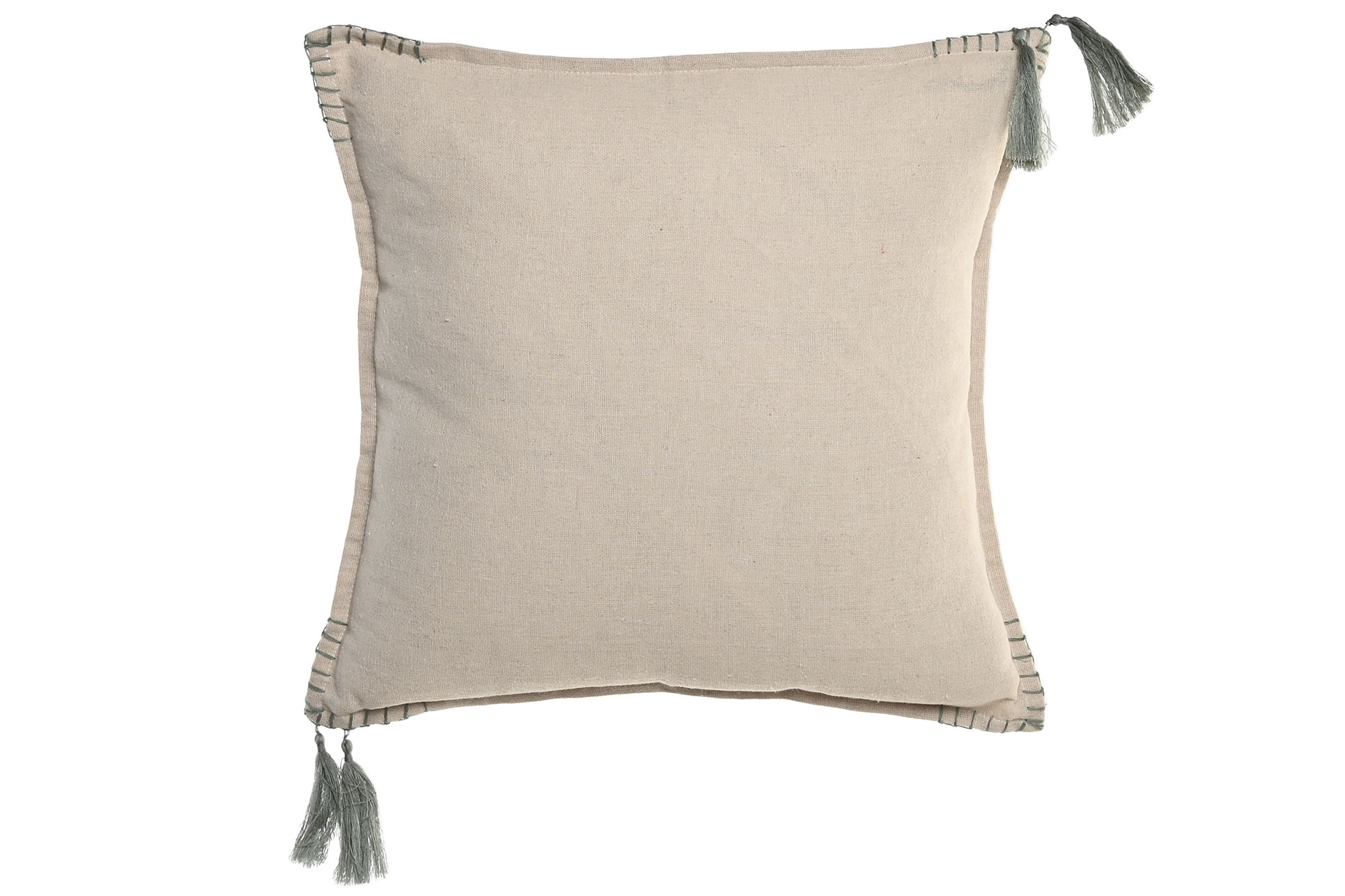 COJIN ALGODON YUTE 45X45 BORLAS NATURAL