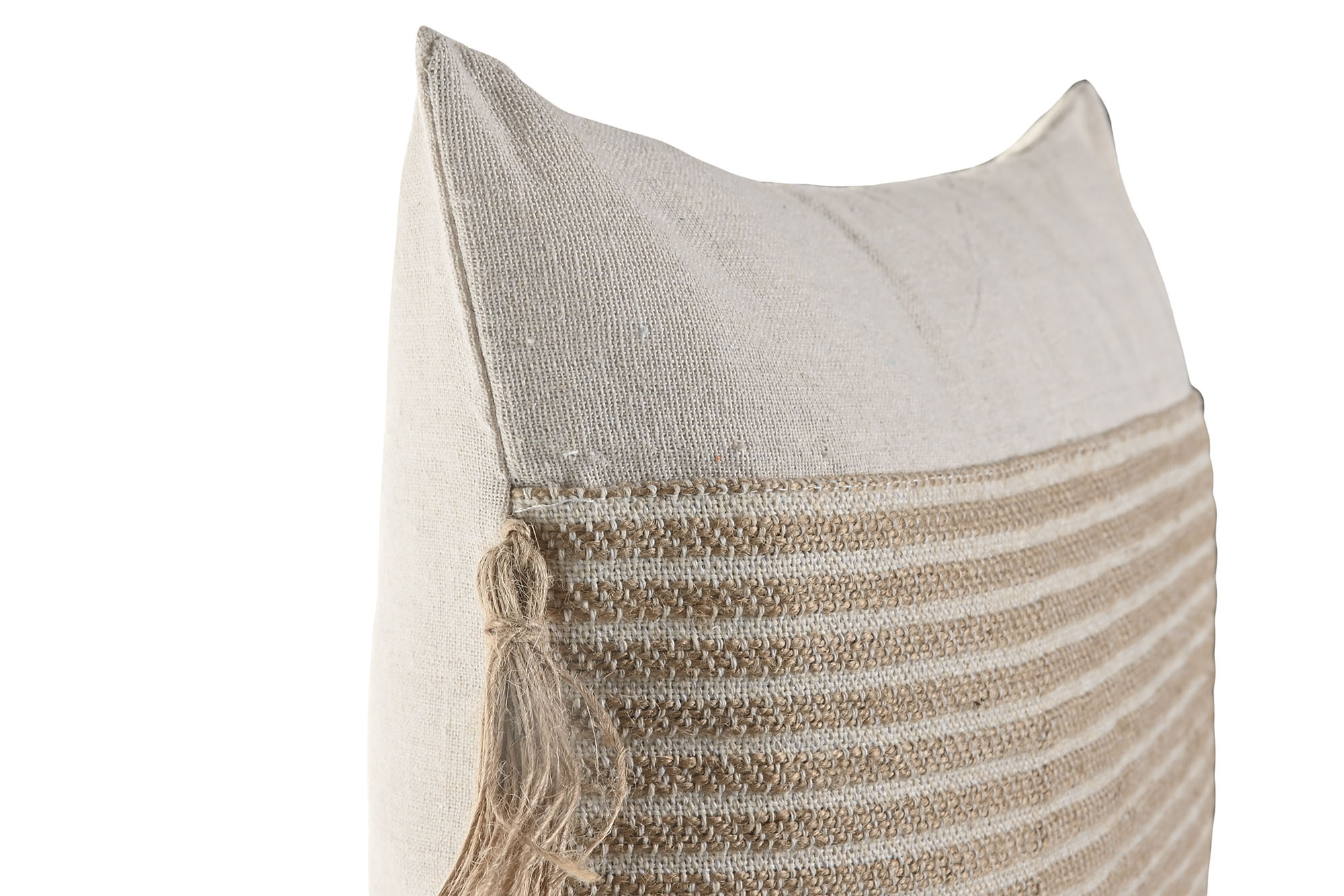 COJIN ALGODON YUTE 30X50 NATURAL 2