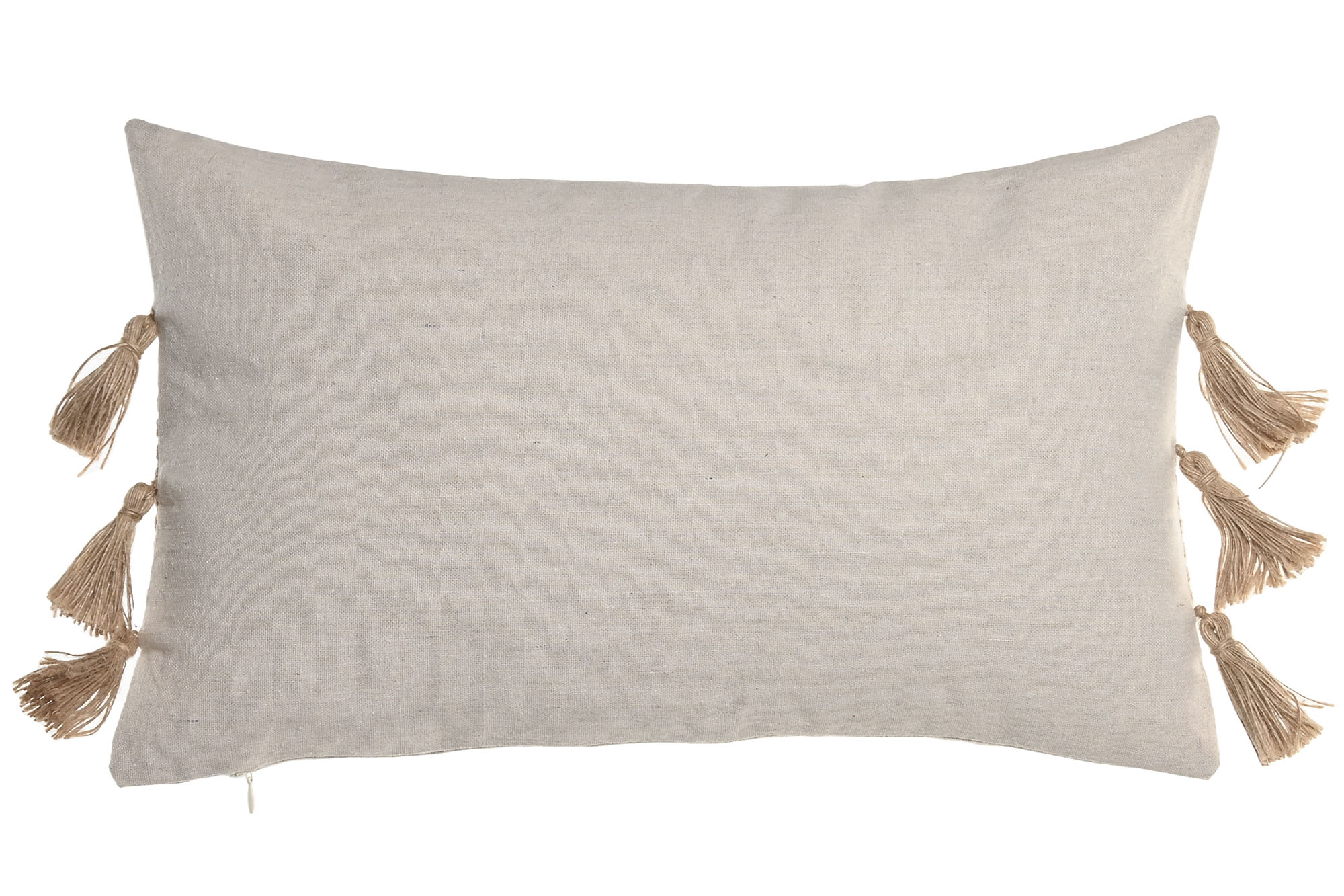 COJIN ALGODON YUTE 30X50 NATURAL 3