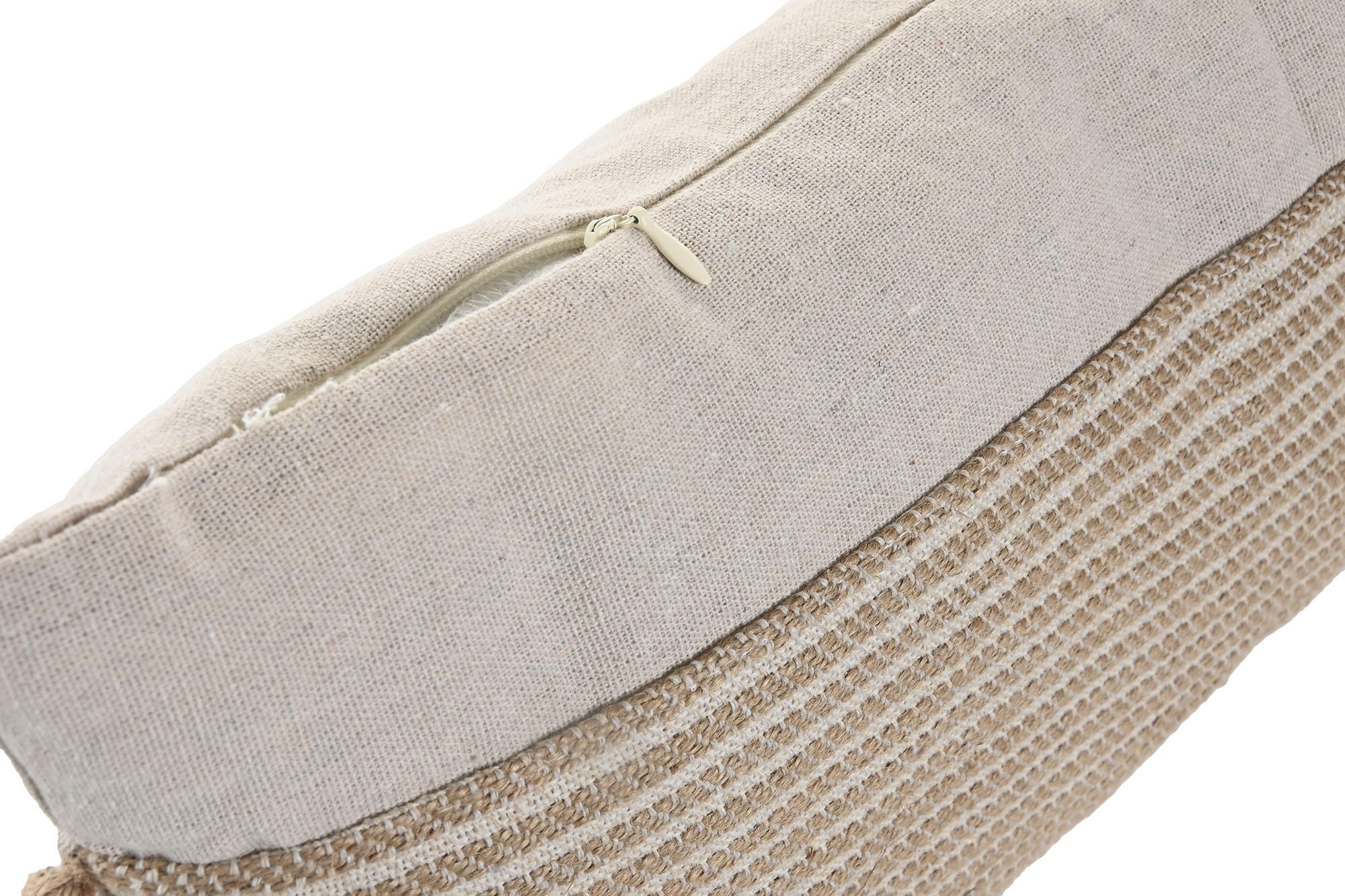 COJIN ALGODON YUTE 30X50 NATURAL 4