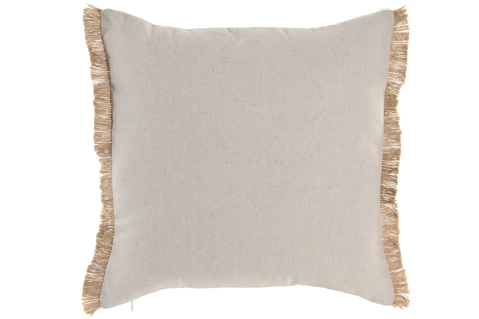 COJIN ALGODON YUTE 45X45 BEIGE 3