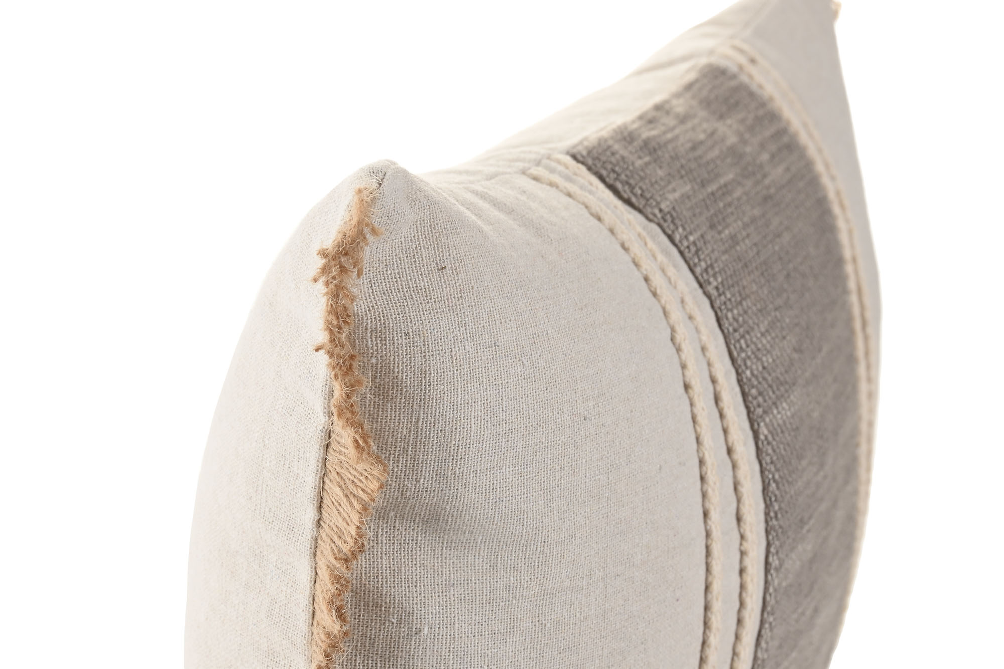 COJIN ALGODON YUTE 30X50 BEIGE 2