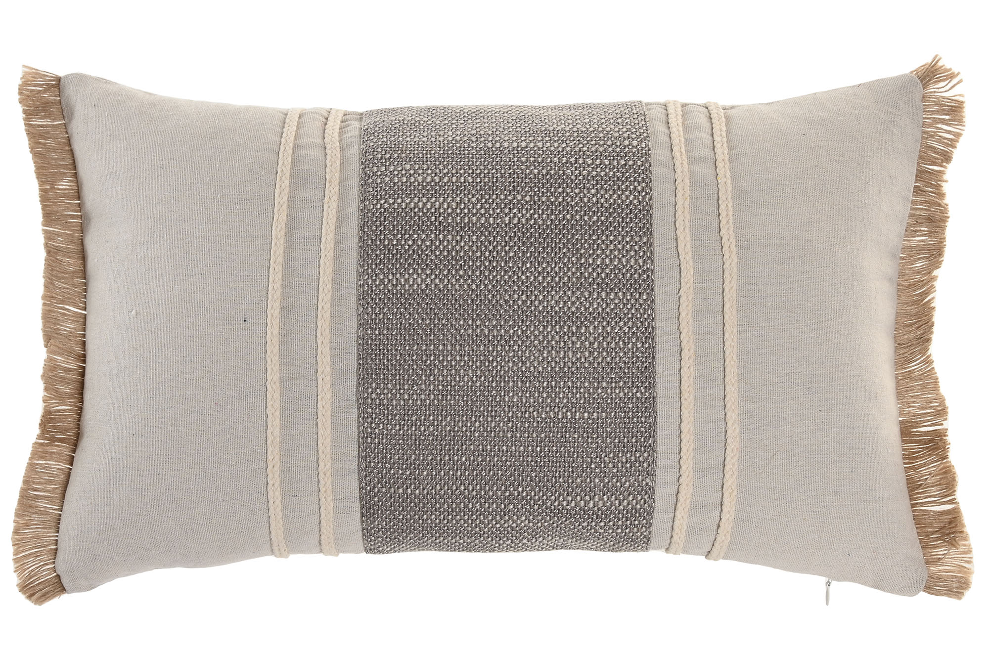 COJIN ALGODON YUTE 30X50 BEIGE