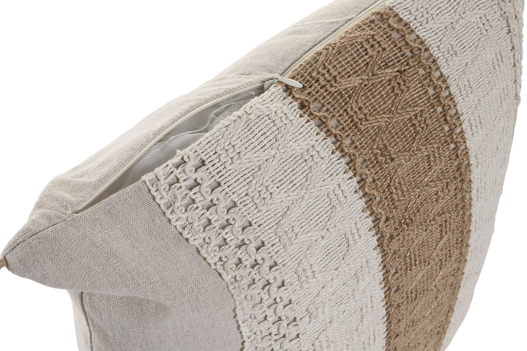 COJIN ALGODON YUTE 45X45 NATURAL 4