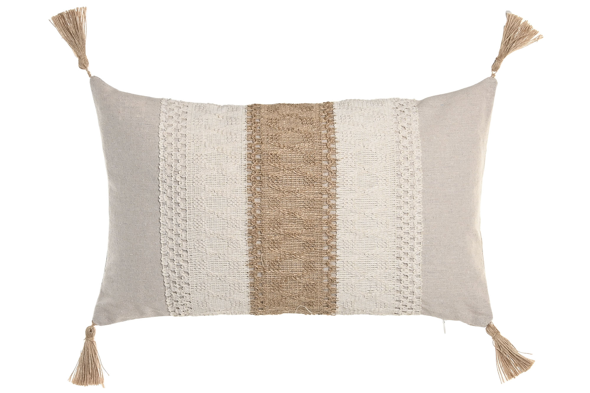 COJIN ALGODON YUTE 30X50 CRUDO