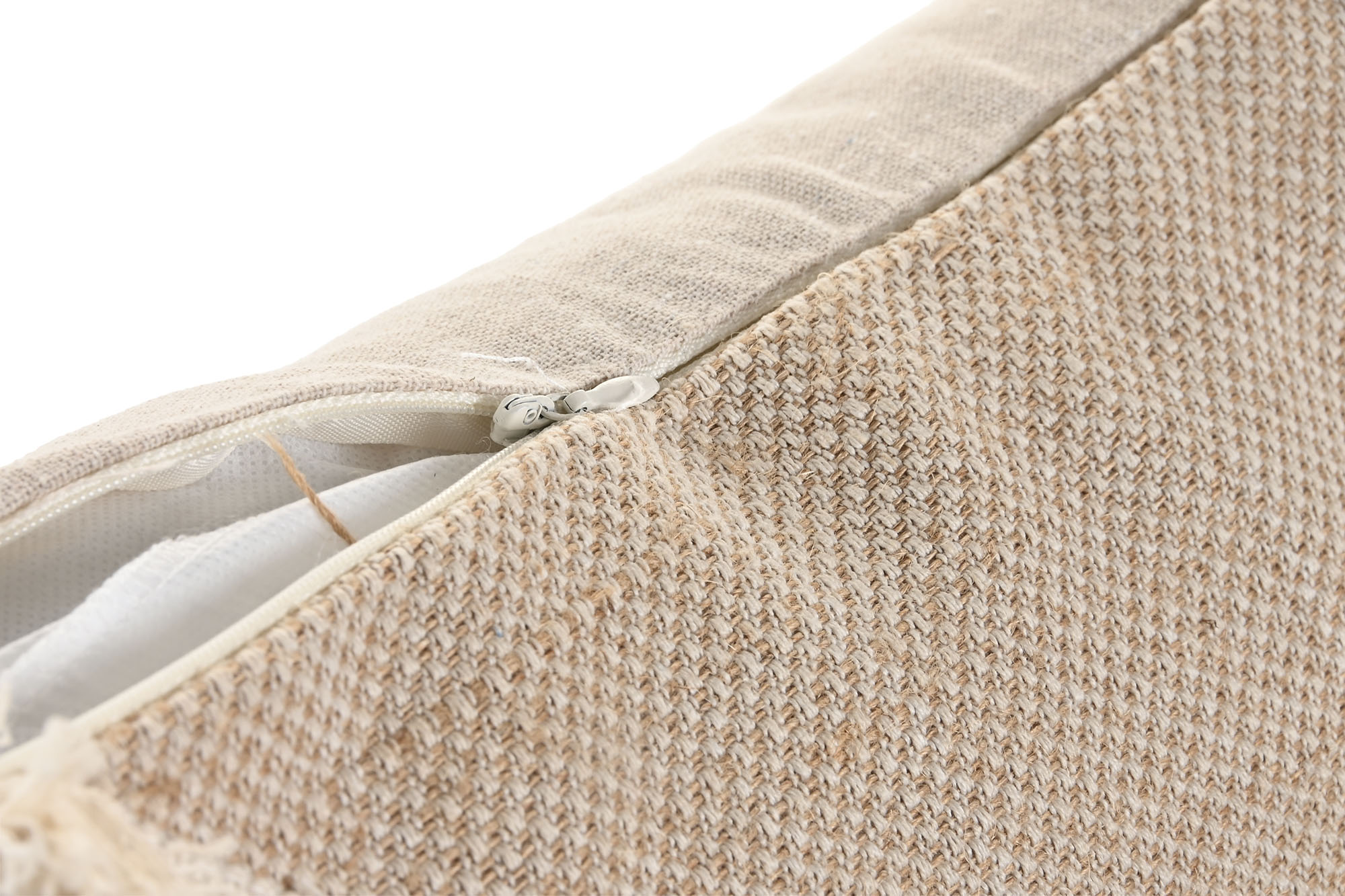 COJIN ALGODON YUTE 45X45 NATURAL 2