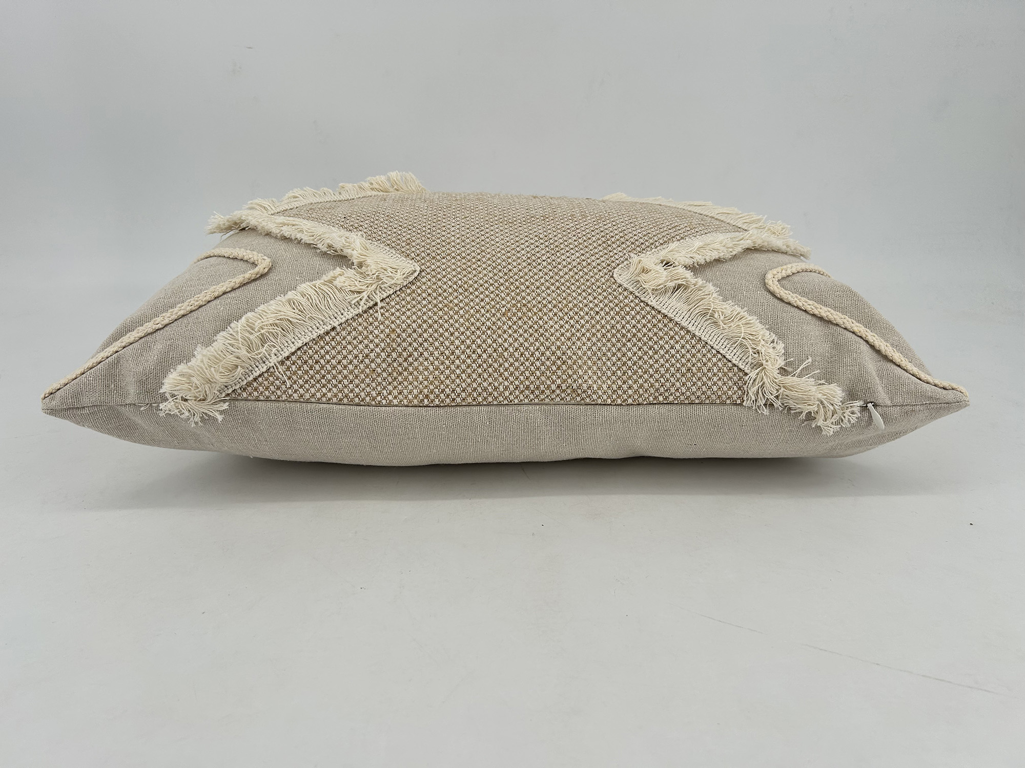 COJIN ALGODON YUTE 30X50 BEIGE 6