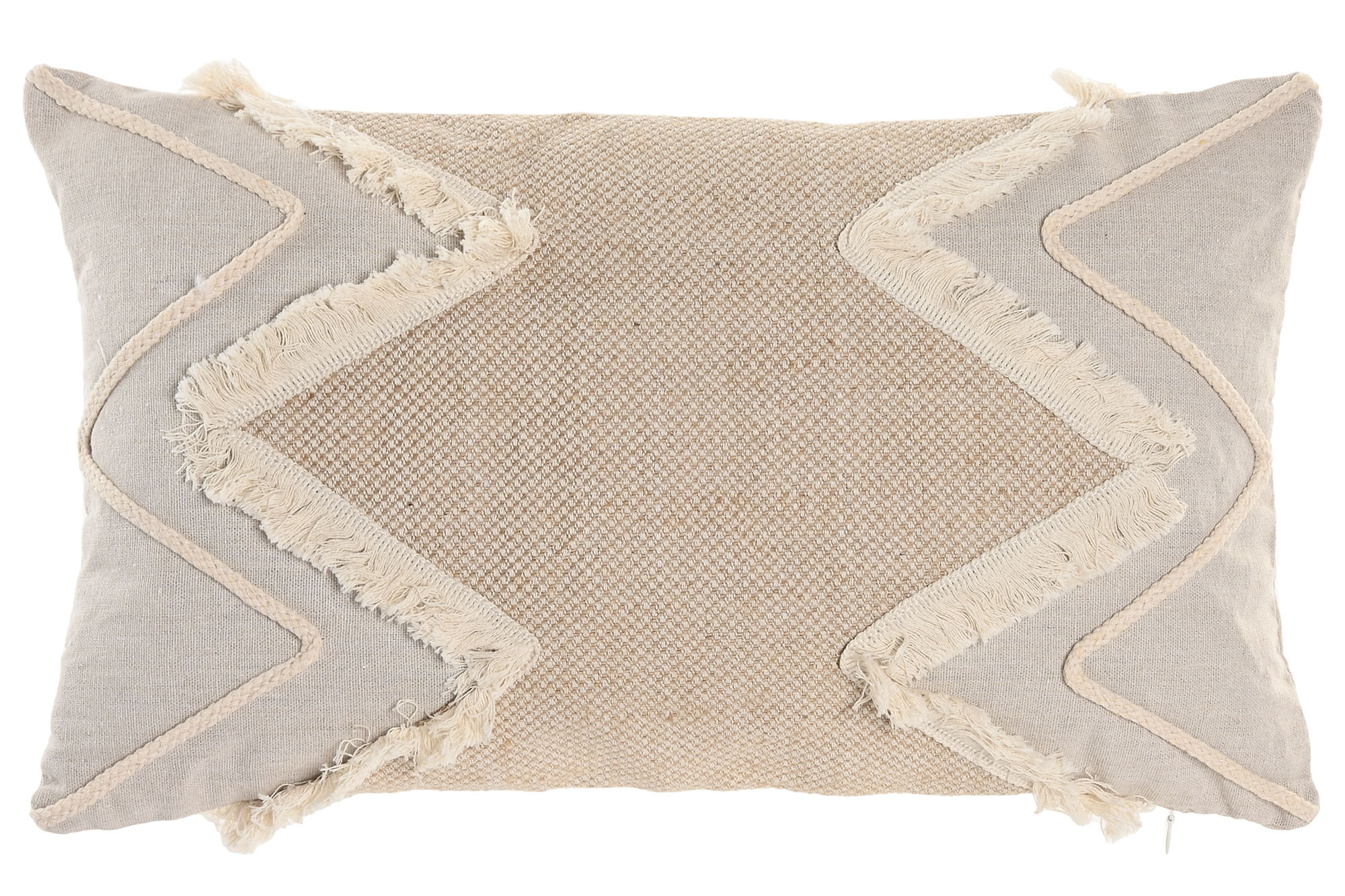 COJIN ALGODON YUTE 30X50 BEIGE