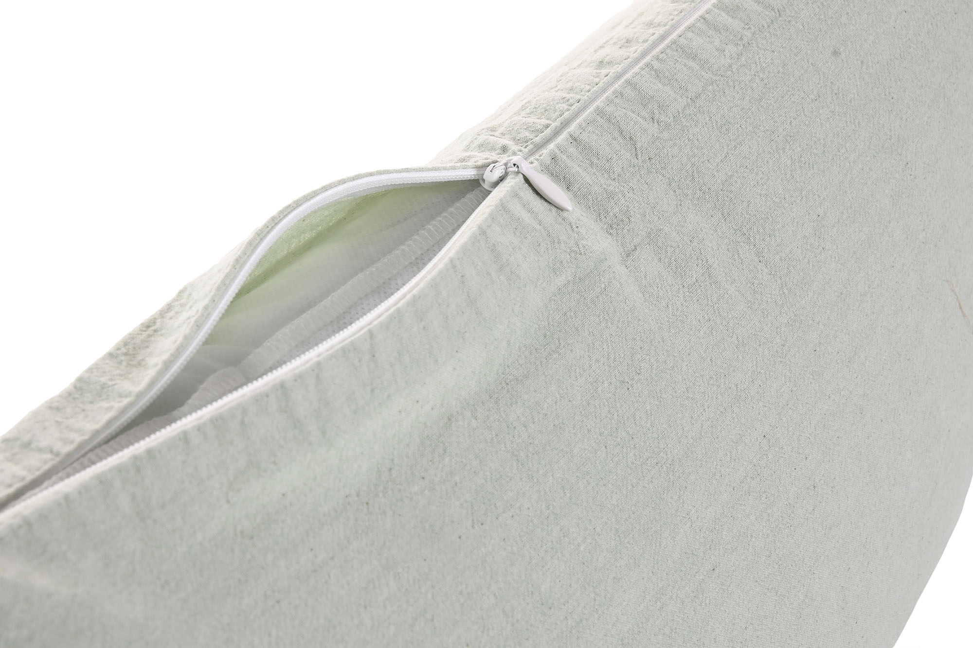 COJIN ALGODON 30X50 VERDE MENTA 3