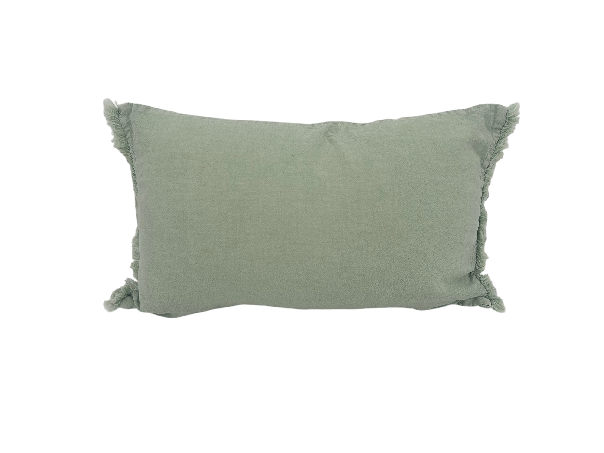 COJIN ALGODON 30X50 VERDE MENTA 4