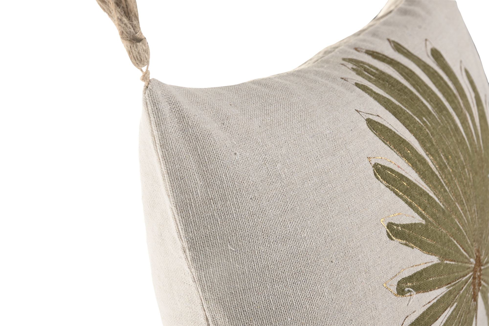 COJIN ALGODON YUTE 30X50 NATURAL 2