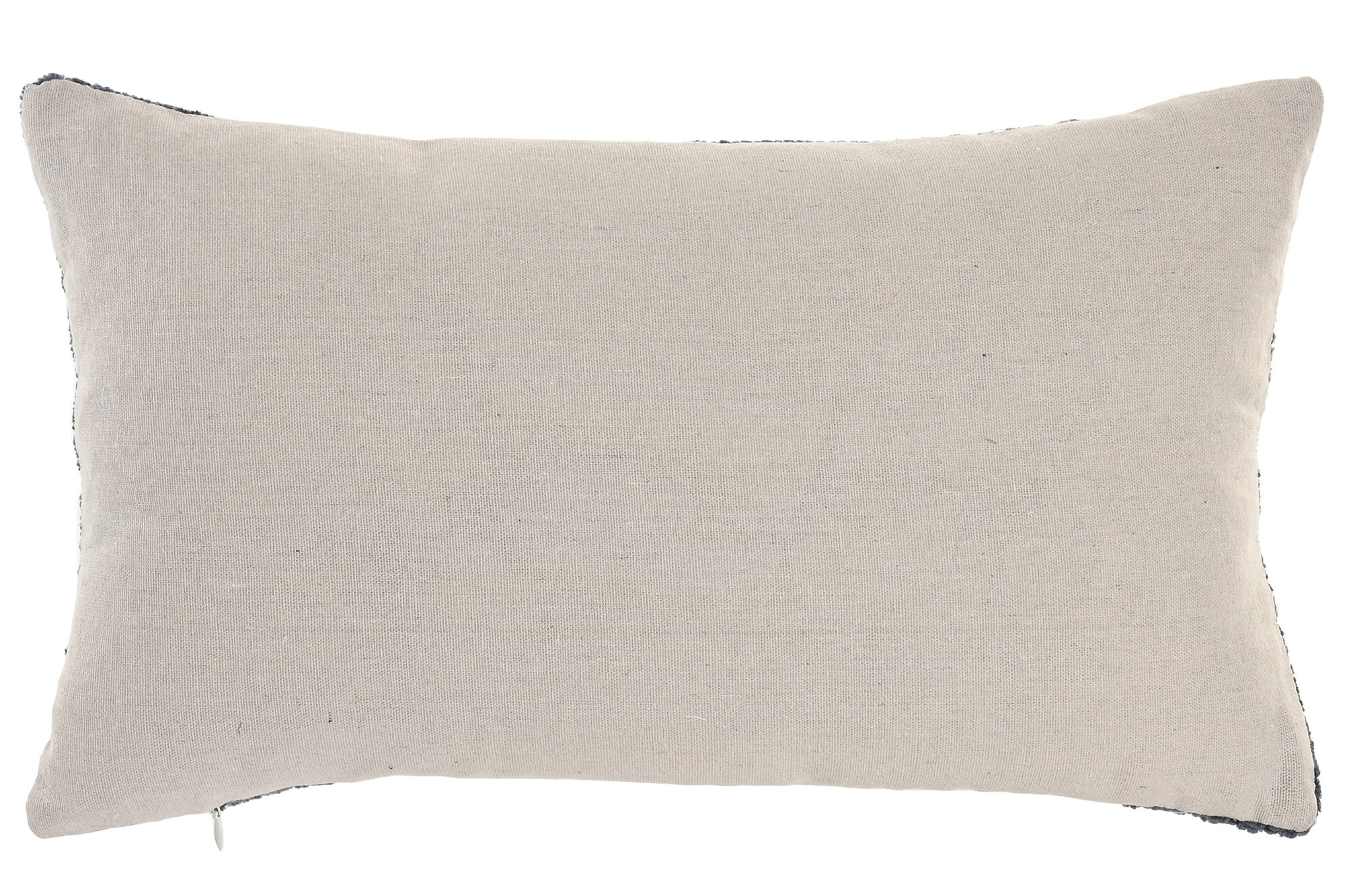 COJIN ALGODON POLIESTER 30X50 GRIS 3