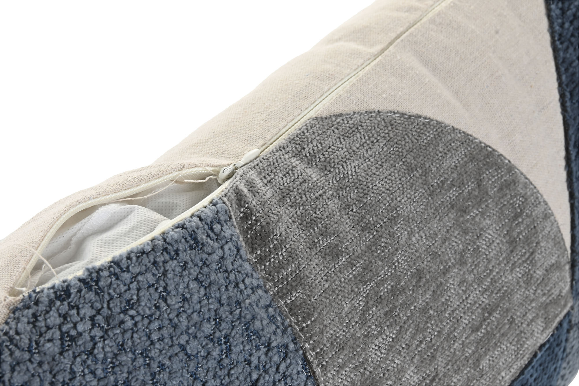 COJIN ALGODON POLIESTER 30X50 GRIS 4