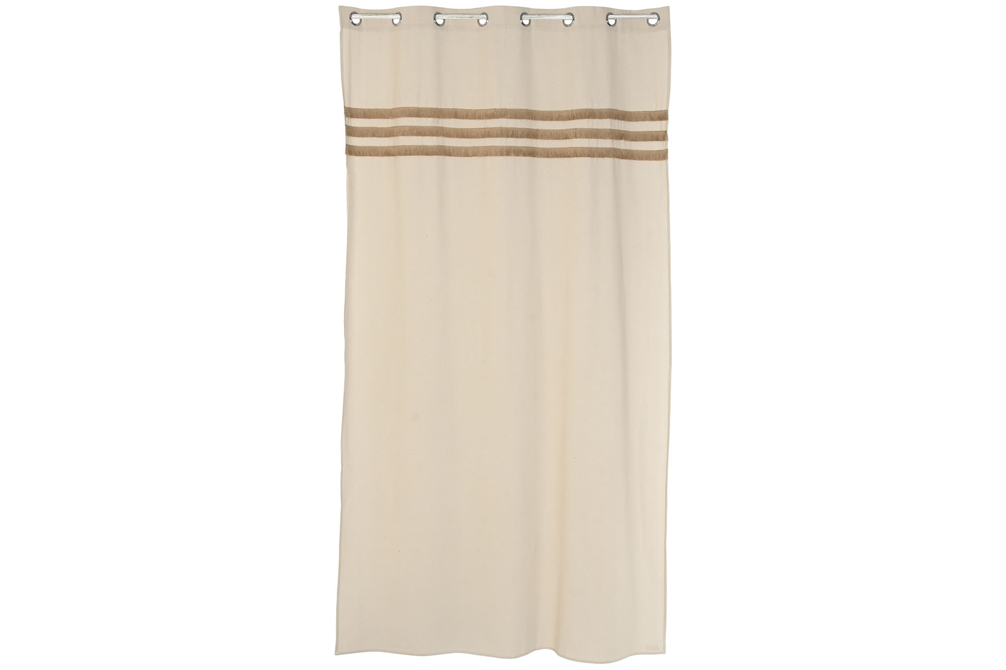 CORTINA ALGODON YUTE 140X260 NATURAL 5