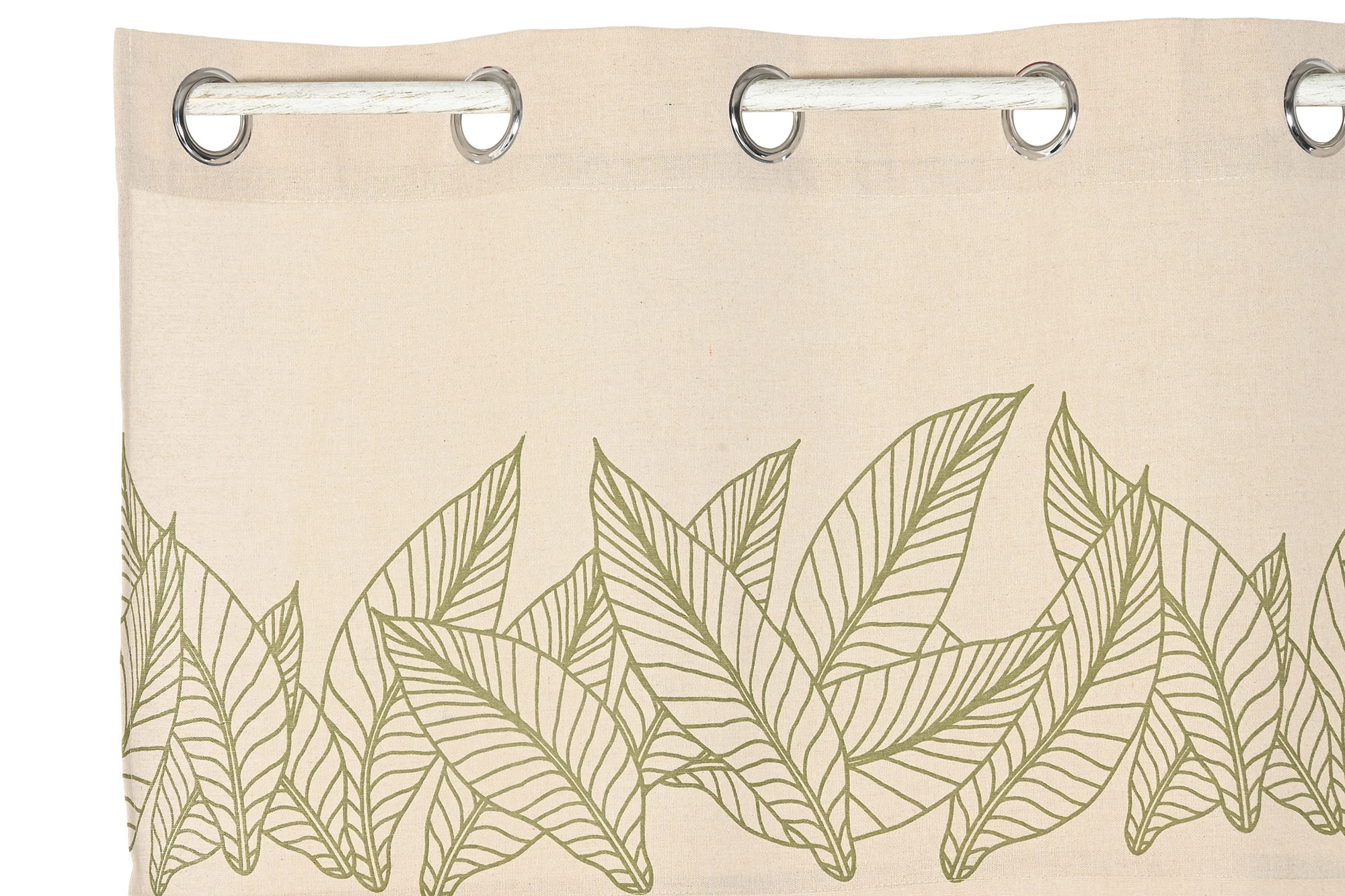 CORTINA ALGODON 140X260 NATURAL 2