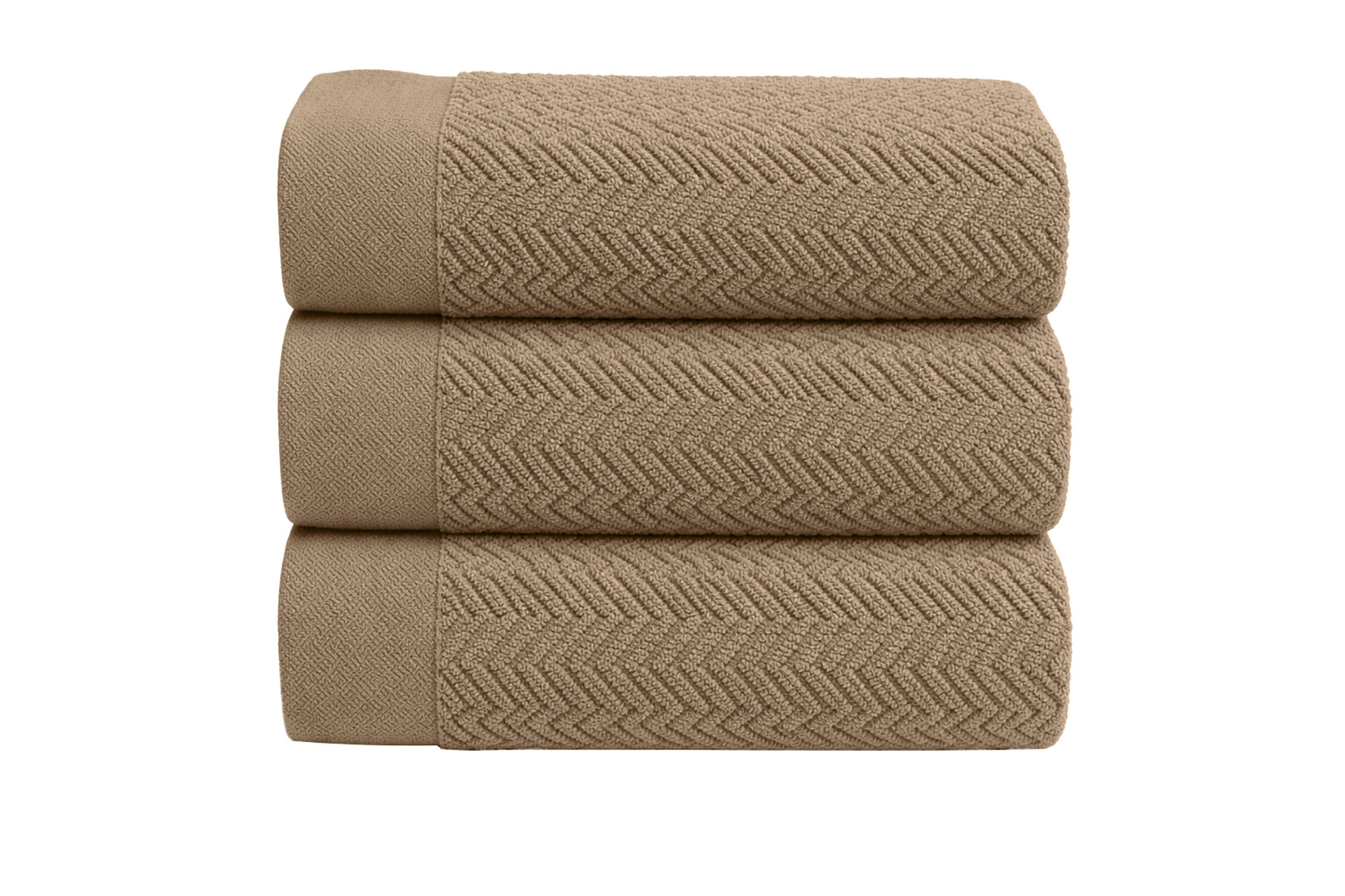TOALLA ALGODON 70X140X0,5 600GSM DUCHA TAUPE