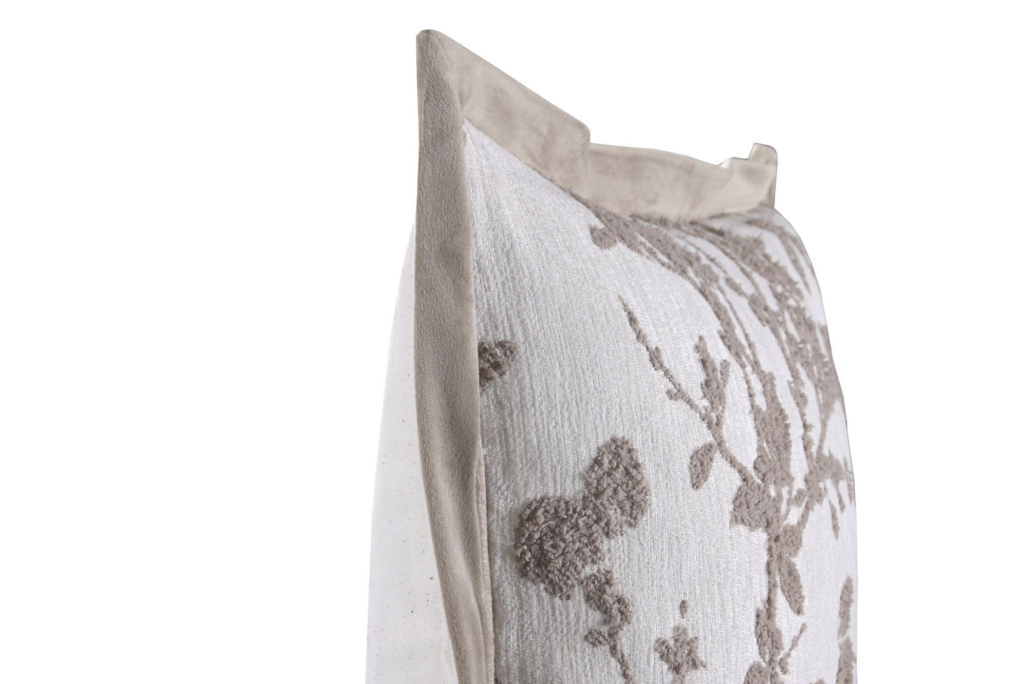 COJIN POLIESTER 45X45X45 400 GR. FLORAL BEIGE 2