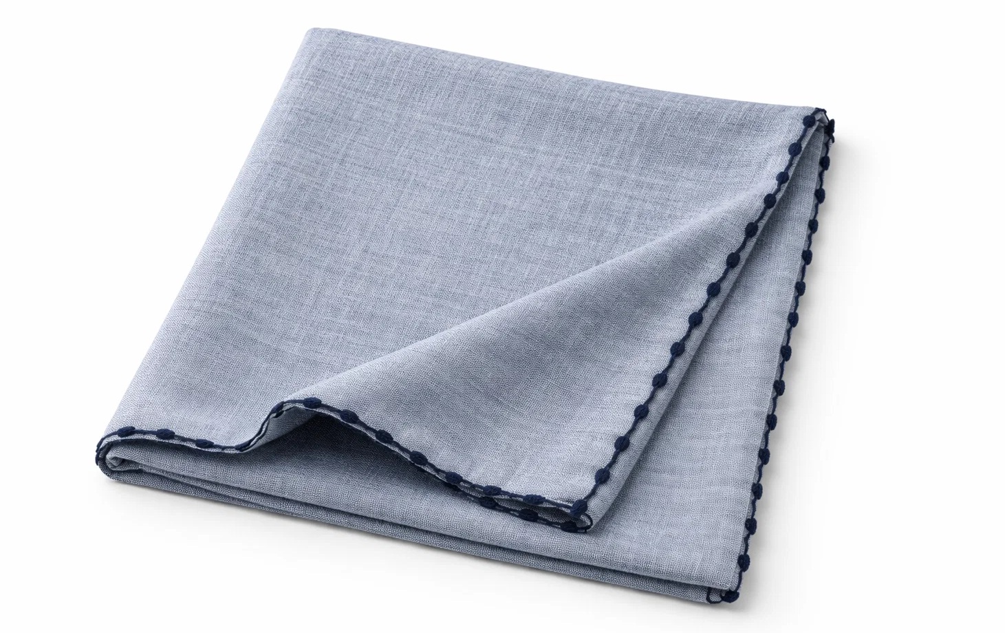 MANTEL ALGODON 150X150 PARA 2-4 COMENSALES BORDADO
