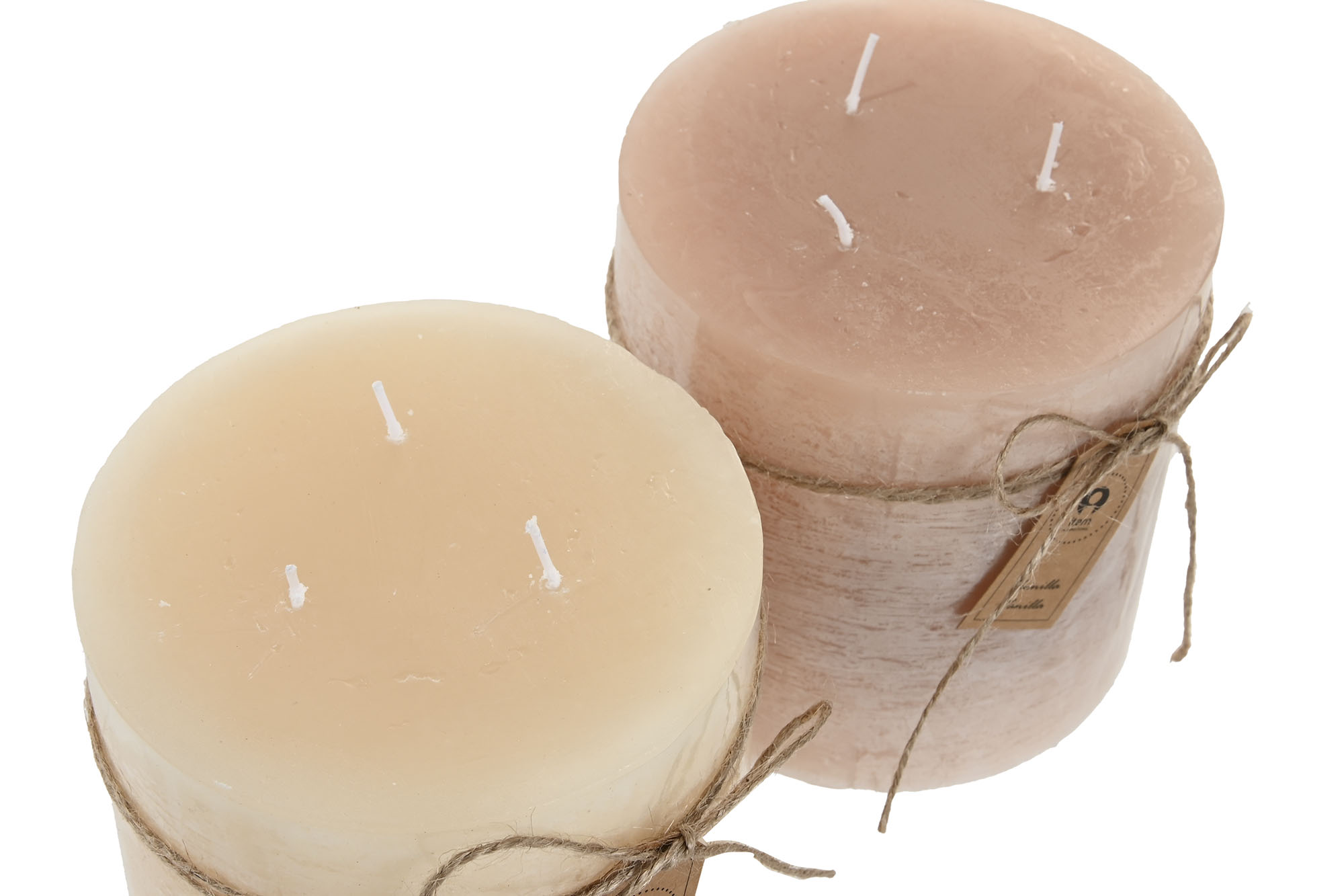 VELA CERA 12X12X12 1180 90 HORAS CREMA 4