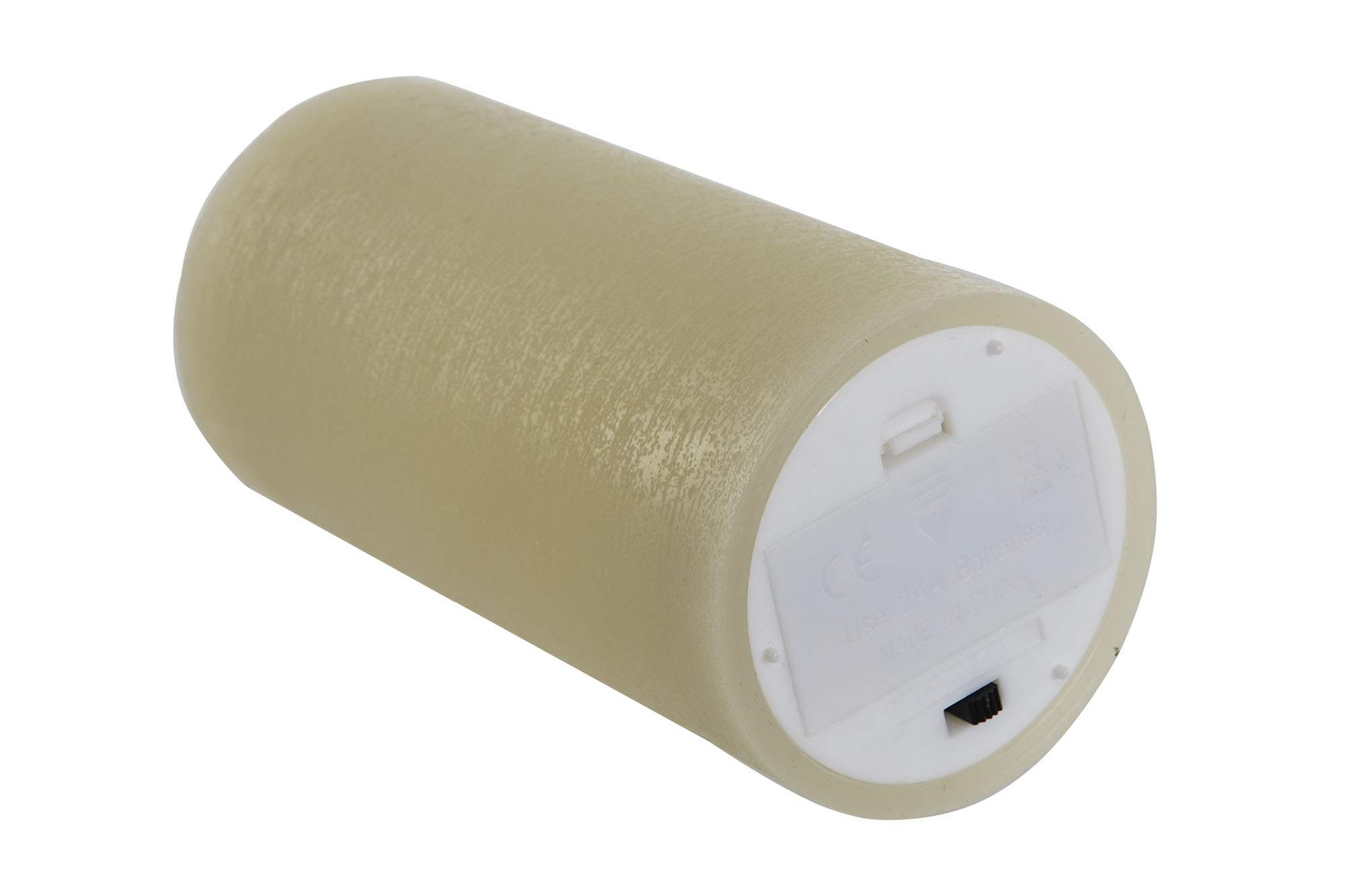 VELA LED CERA 7,5X7,5X15 TACTIL BEIGE 5