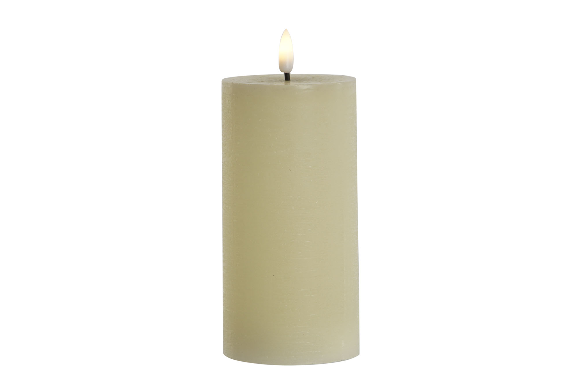 VELA LED CERA 7,5X7,5X15 TACTIL BEIGE