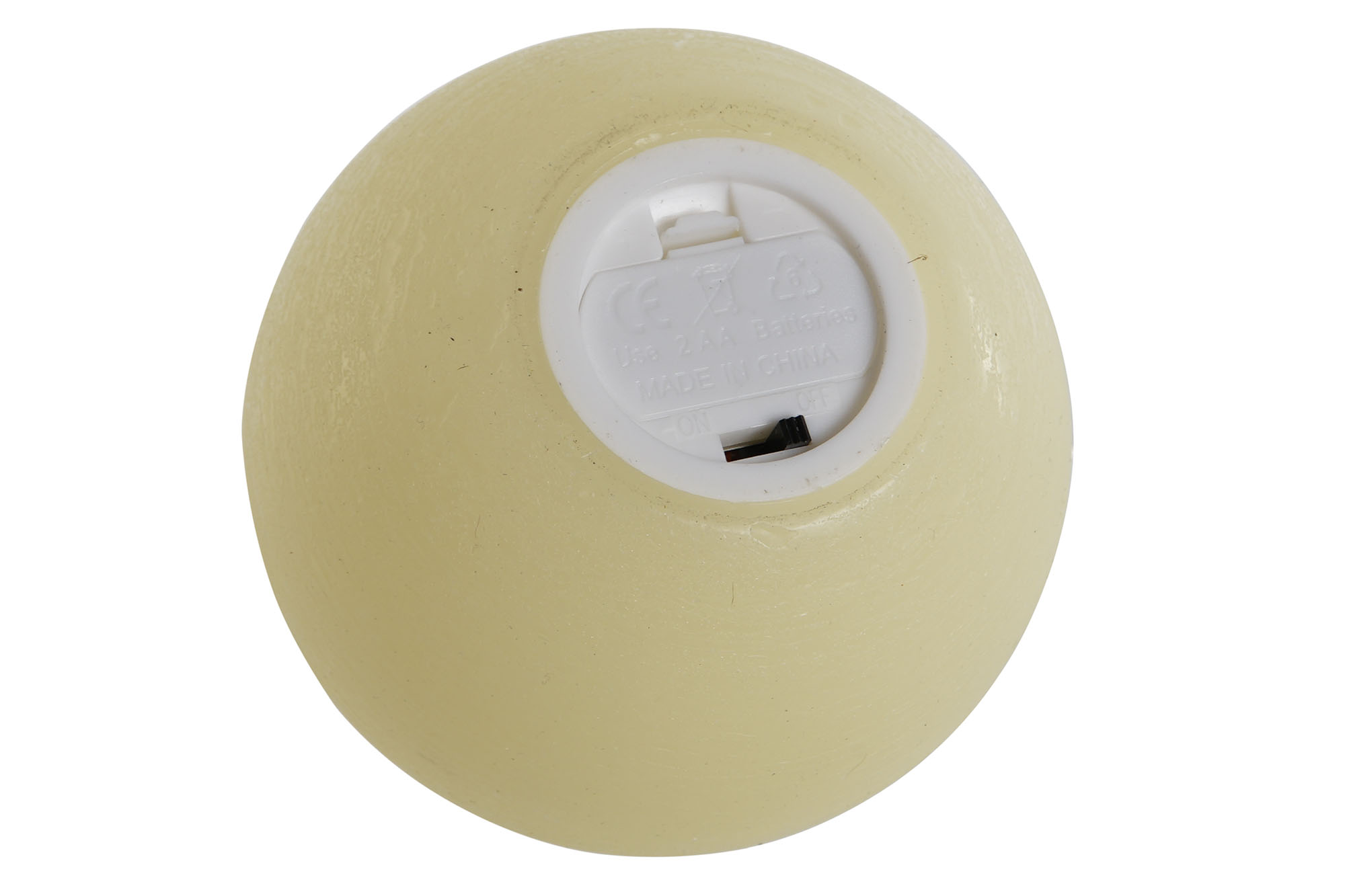 VELA LED CERA 10X10X10 BEIGE 4