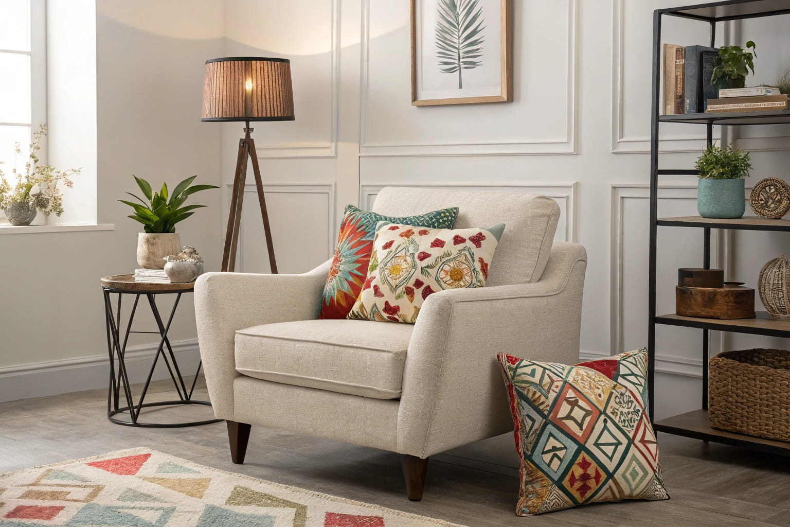 decoracion de salones con cojines