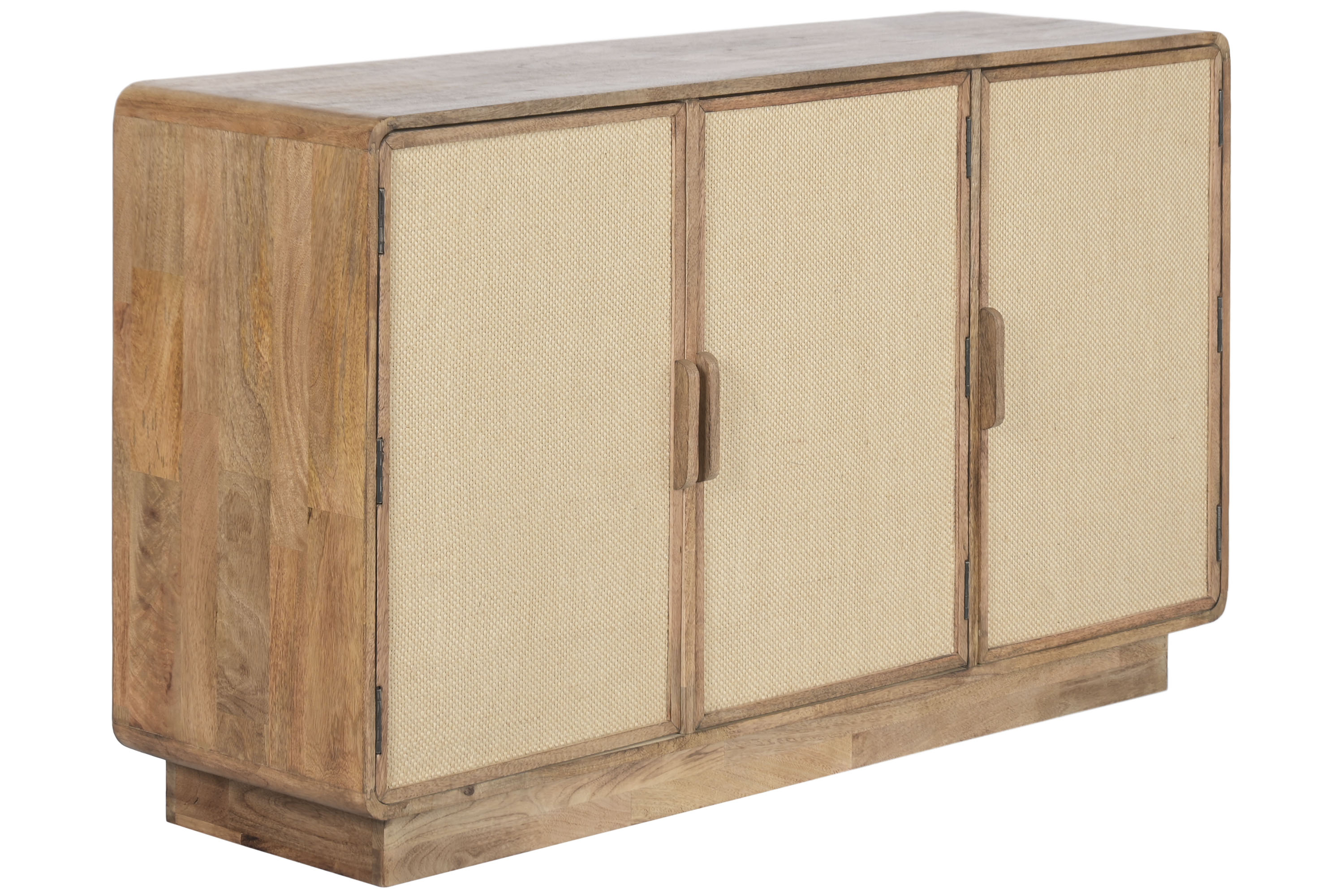 APARADOR MANGO YUTE 140X40X80 3 CAJONES NATURAL 3