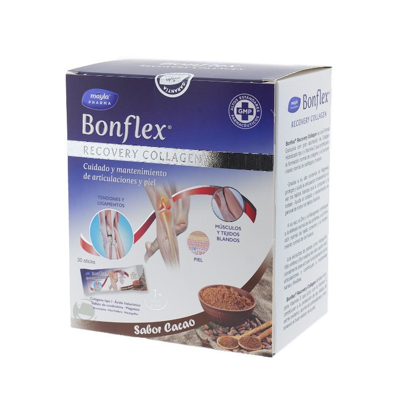 Bonflex RECOVERY COLLAGEN SABOR CACAO 30 STICKS