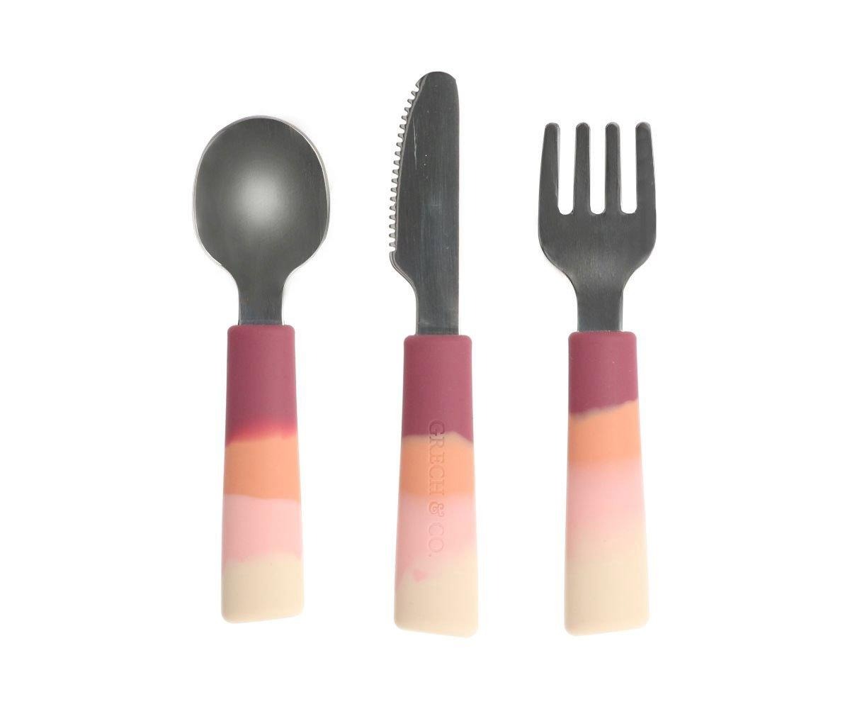 Tutete  Set Cubierto Mauve Rose Ombre