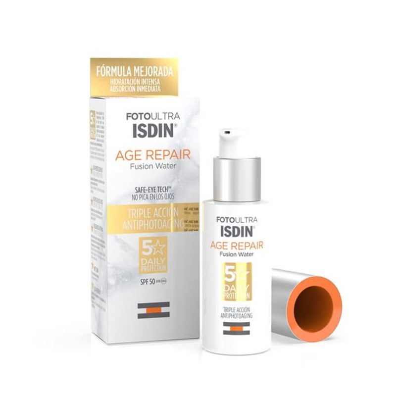 Isdin foto ultra isdin age repair fusion water spf 50 50 ml
