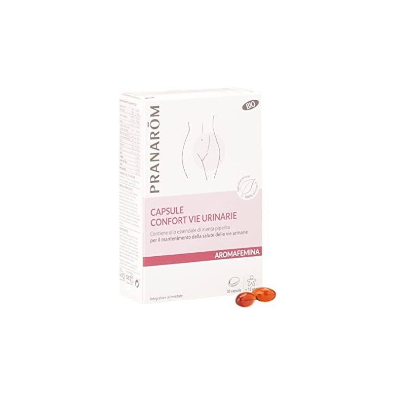 Pranarom aromafemina confort vias urinarias bio 30 caps