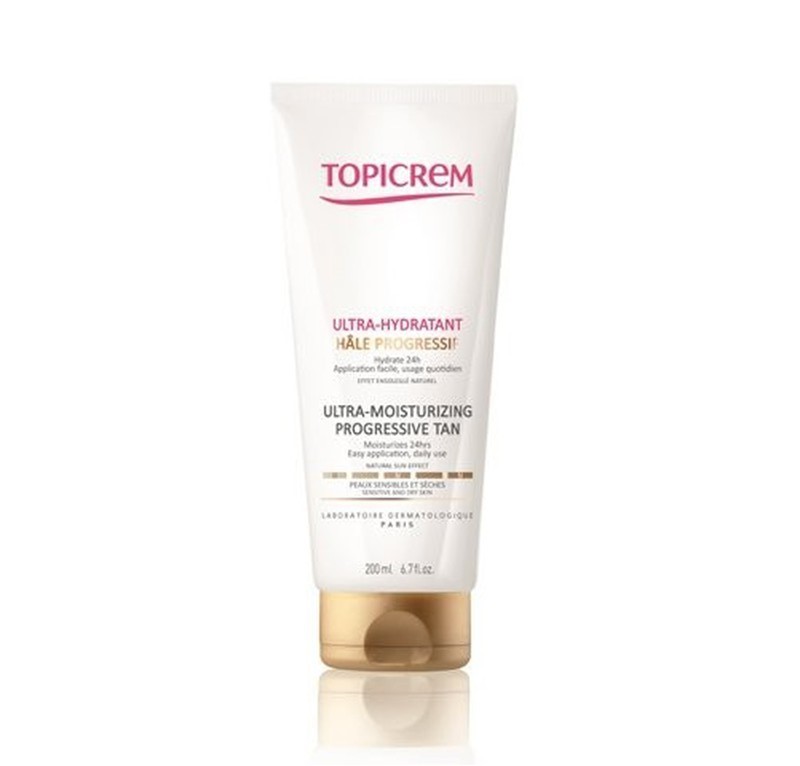 Topicrem ultra-hidratante bronceado progresivo 200 ml