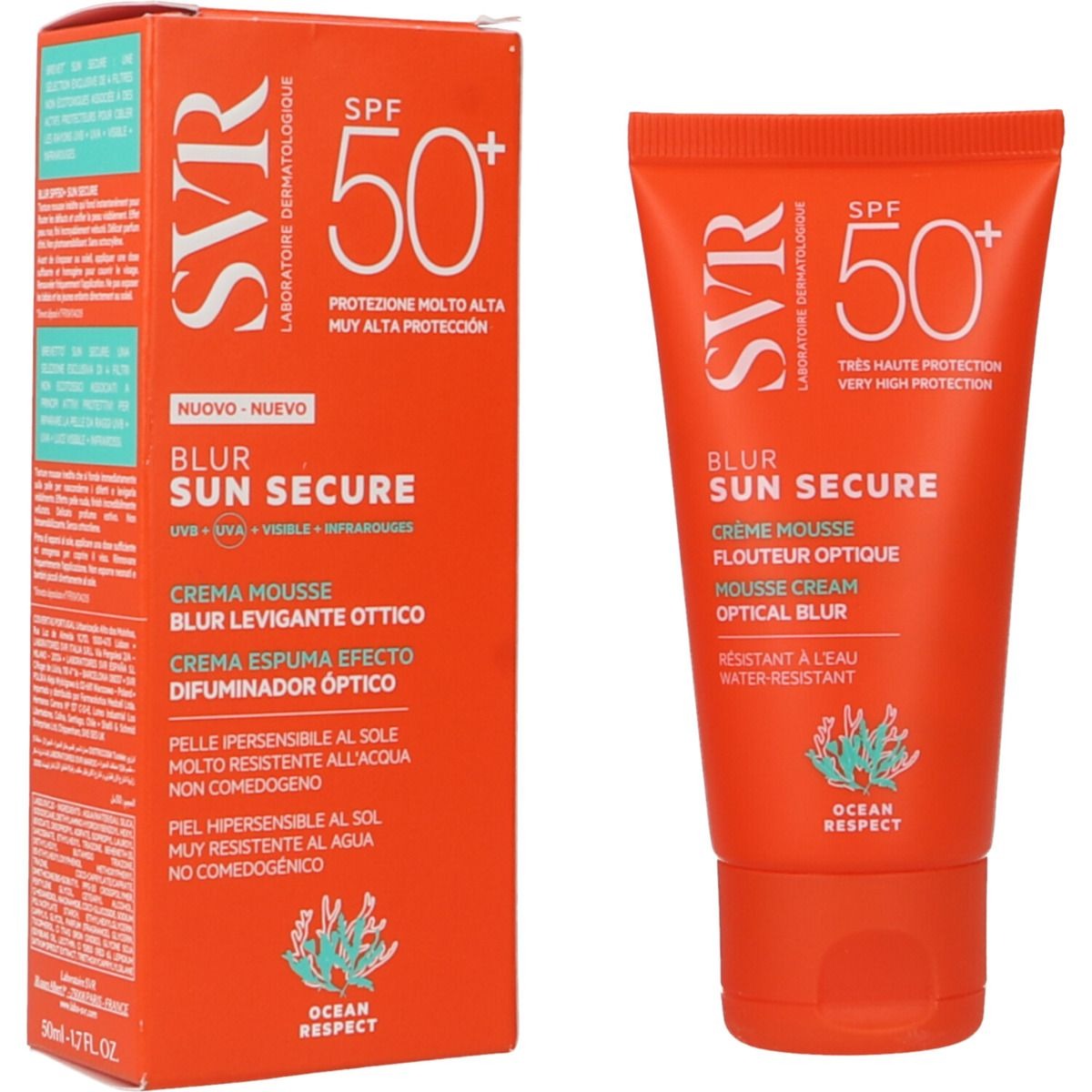 SVR Sun Secure Blur Teinté SPF50+ 50 ml