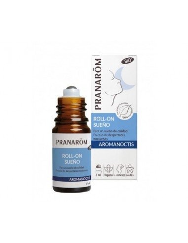 Pranarom aromanoctis roll-on sueño bio eco 5 ml