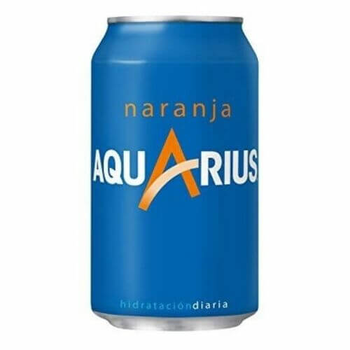 AQUARIUS NARANJA LATA 33CL