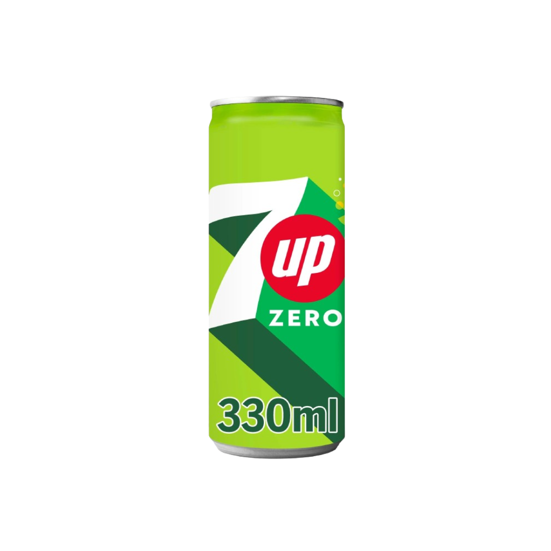 SEVEN-UP ZERO LATA 33CL