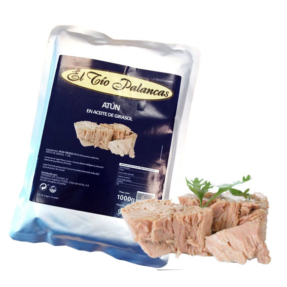 ATÚN ACEITE GIRASOL HOSTELERIA 1KG C10