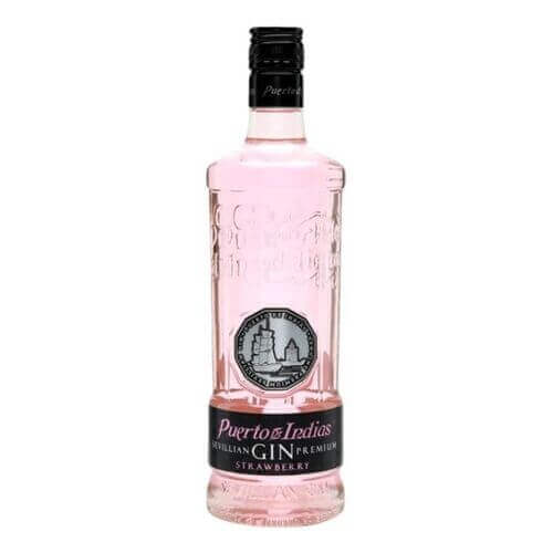 GINEBRA PUERTO INDIAS FRESA 70CL