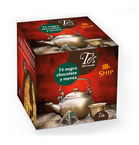 SHIP TÉ NEGRO CHOCOLATE Y MENTA C-15