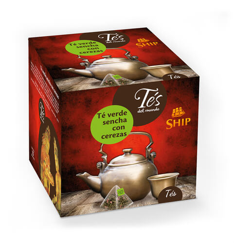 SHIP TÉ VERDE SENCHÁ CON  CEREZAS  C-15