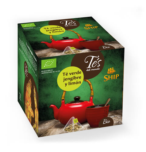 SHIP BIO TÉ JENGIBRE LIMON  C-15 P.
