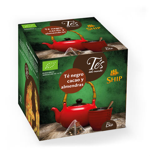 SHIP BIO TÉ CACAO ALMENDRA  C-15 P.