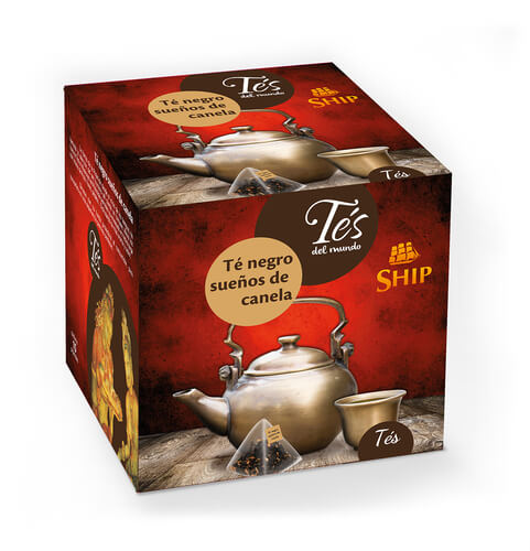 SHIP TÉ NEGRO SUEÑOS DE CANELA  C-15 P.